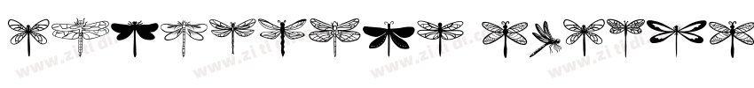 Dragonfly Medium字体转换